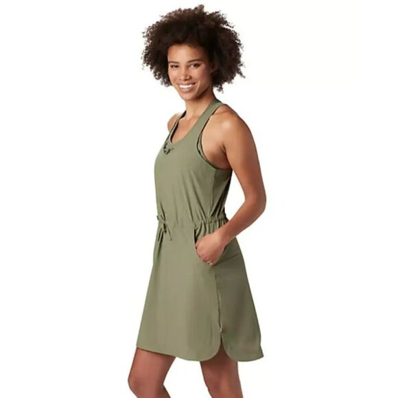 Mountain Hardwear Dress Women's Medium Green Railay Stretch Dress L76528 Hiking - Picture 1 of 5